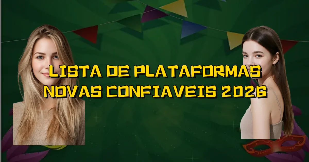 Lista De Plataformas Novas Confiaveis 2026 Oficial